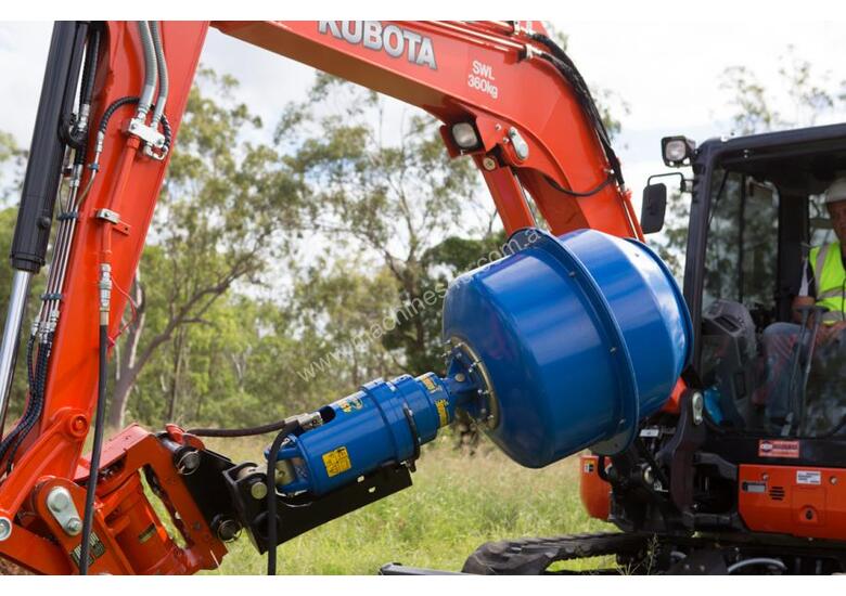 New 2020 himac Skid Steer Cement Mixer Bowl Skid Steer Cement Mixer in