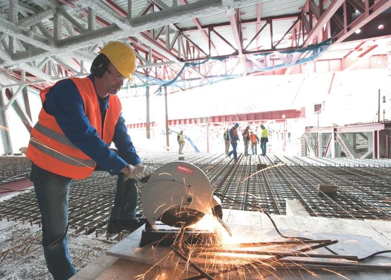 caption METABO Metal Cut-Off Saw 355mm (14