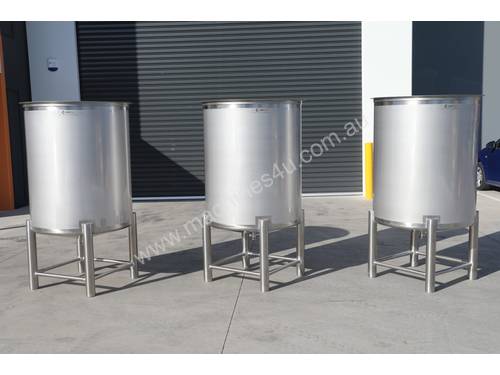 1000 Litre Stainless Steel Holding Tank