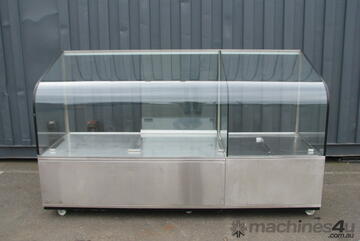 Stainless Steel Food Warmer Hot Heated Display Cafe Store - Rago