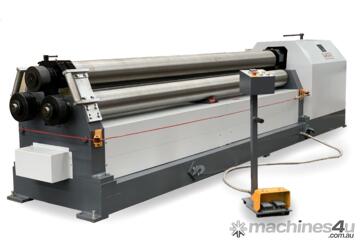 Heavy Duty 3100mm x 8mm Plate Curbing Roller with Stub Extensions