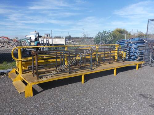 Elevated Truck Service Ramps (Dismantled)