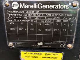 800kVA Marelli MJB355 MB4 Alternator - picture1' - Click to enlarge