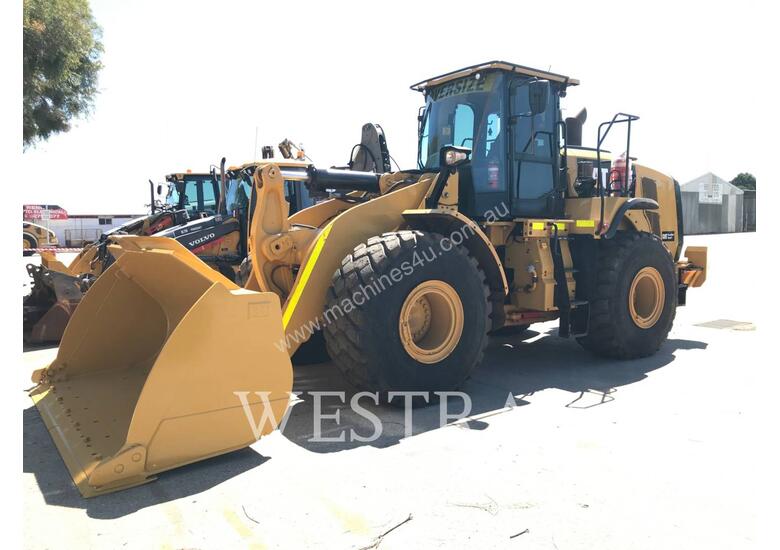 caption CATERPILLAR 966M Mining Wheel Loader