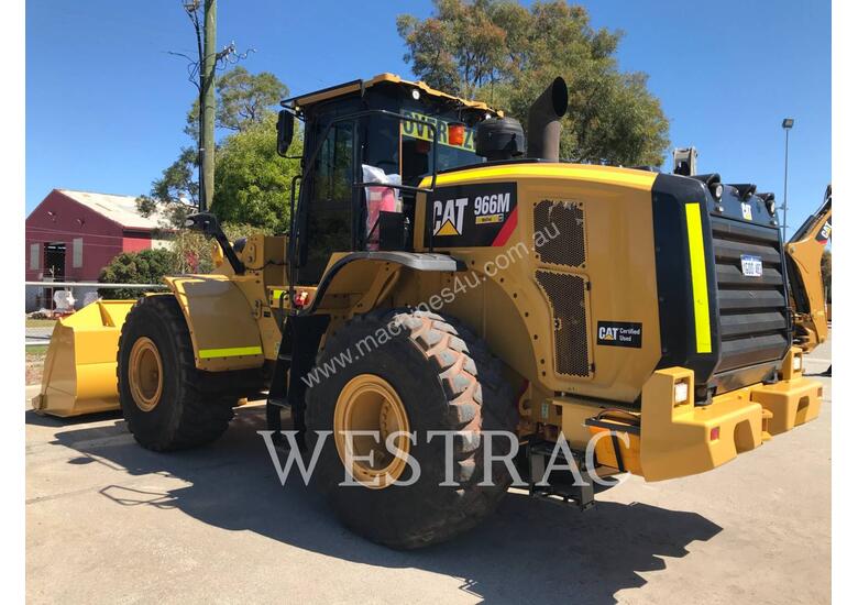caption CATERPILLAR 966M Mining Wheel Loader