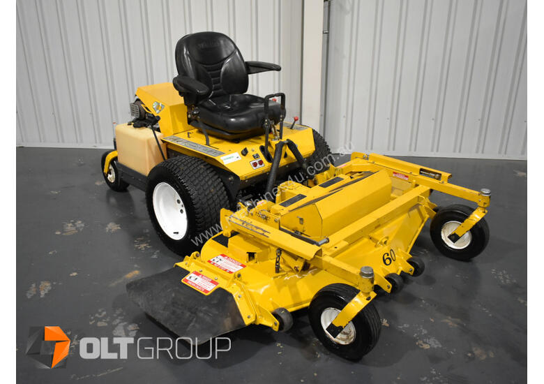 caption Walker MBSSD Zero Turn Mower 27hp Petrol Engine 60 Inch Side Discharge Deck 781 Hours