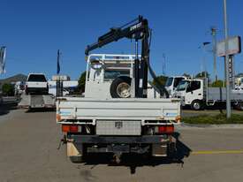 2010 MITSUBISHI FUSO CANTER Tray Truck - 4X4 - Truck Mounted Crane - Tray Top Drop Sides - picture2' - Click to enlarge