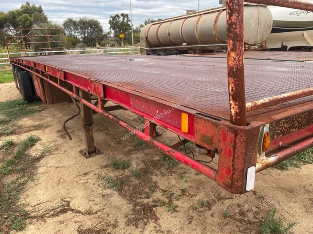 Buy Used 1995 southern cross Trailer Flat Top Southern Cross 40ft