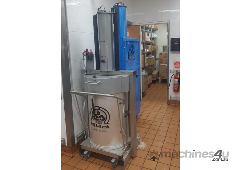 New 2020 Miltek Miltek XP200S Stainless Steel General Waste Compa