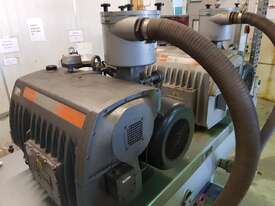 BUSCH TWIN VACUUM PUMP+AIR TANK+PLC CONTROLS Made in Switzerland - picture2' - Click to enlarge