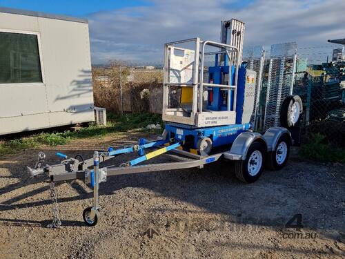 Genie 20ft Manlift with trailer