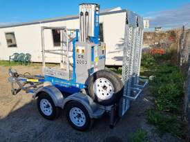 Genie 20ft Manlift with trailer - picture0' - Click to enlarge