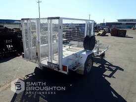 2009 SAMWA SINGLE AXLE PLANT TRAILER TO SUIT MINI LOADER - picture0' - Click to enlarge