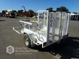 2009 SAMWA SINGLE AXLE PLANT TRAILER TO SUIT MINI LOADER - picture1' - Click to enlarge