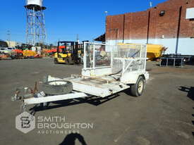 2009 SAMWA SINGLE AXLE PLANT TRAILER TO SUIT MINI LOADER - picture2' - Click to enlarge