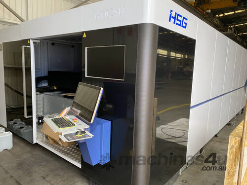 HSG 6025T Pro 6 to 20Kw IPG Laser Cutting Machine