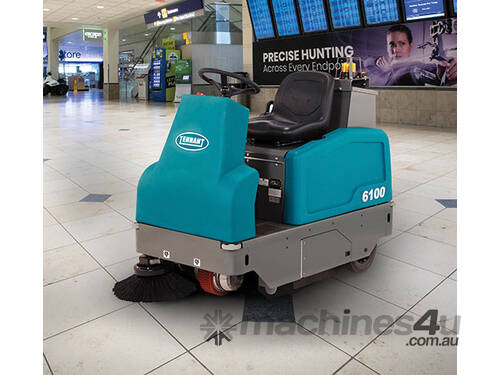 TENNANT - 6100 Sub-Compact Ride-on Sweeper