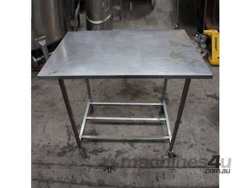 Stainless Steel Mobile Table