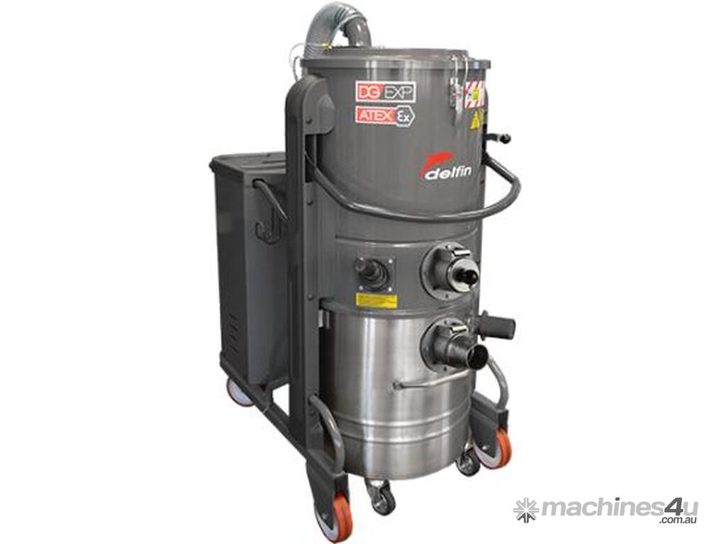 New delfin COMBUSTIBLE DUST VACUUMS DG50 70 EXP Z22 INERT Industrial