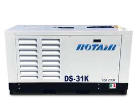 Focus V106R Portable Diesel Air Compressor - Silent Box Model 35hp 106cfm - picture2' - Click to enlarge