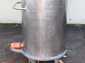 Electrically Heated Stainless Steel Jacketed Tank - picture0' - Click to enlarge