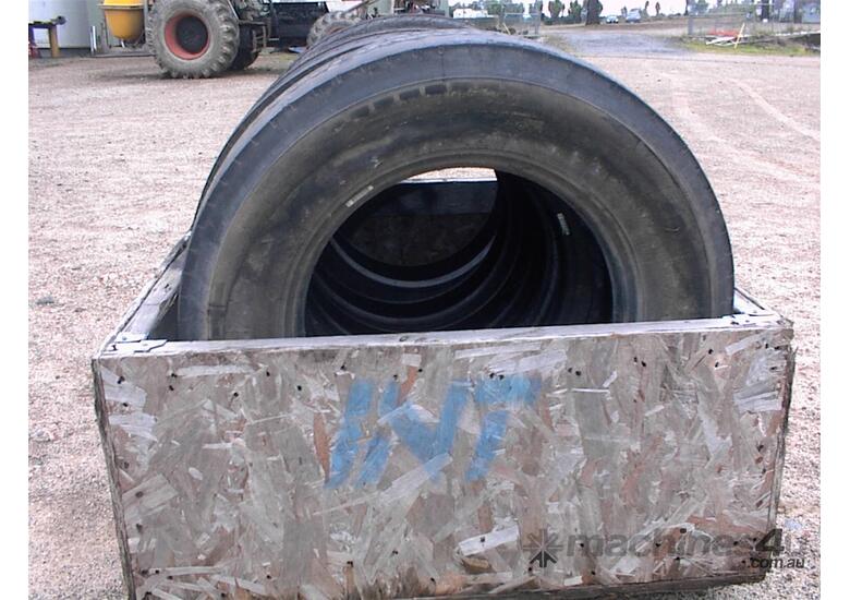 caption Tyres suit low loader