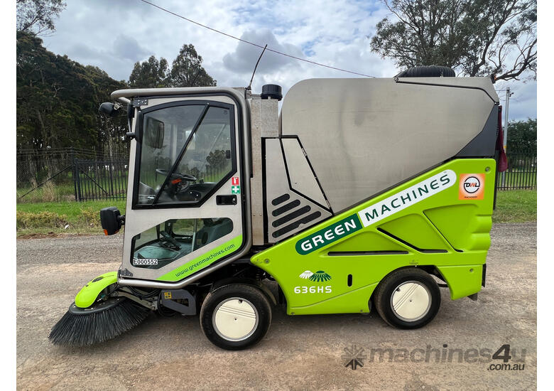 Used green machine 636HS Industrial Sweepers in , Listed on Machines4u