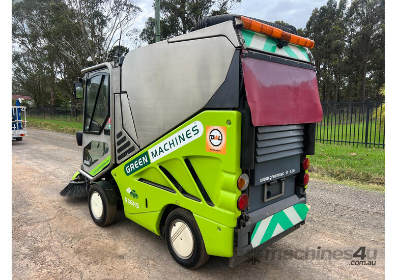 Used green machine 636HS Industrial Sweepers in , Listed on Machines4u