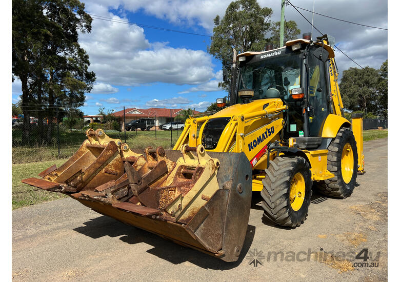 Used Komatsu Wb R Backhoe In Listed On Machines U