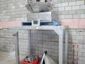 Multihead weigher, mounted on steel platform - picture0' - Click to enlarge