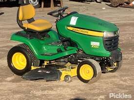 2012 John Deere X320 Ride On Mower (Underbelly) - picture0' - Click to enlarge