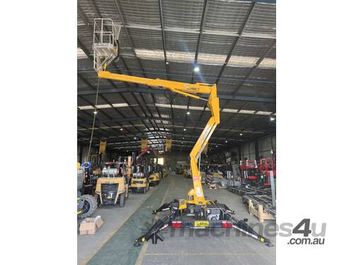 Used Trailer Mounted Boom Lift - Comet X-Trailer 12 (NSW - Wetherill Park)