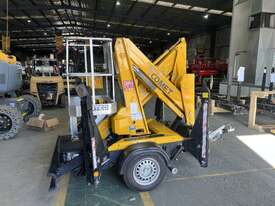 Used Trailer Mounted Boom Lift - Comet X-Trailer 12 (NSW - Wetherill Park) - picture0' - Click to enlarge