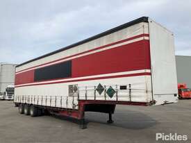 1998 Freighter ST3 Tri Axle Drop Deck Curtainside B Trailer - picture0' - Click to enlarge