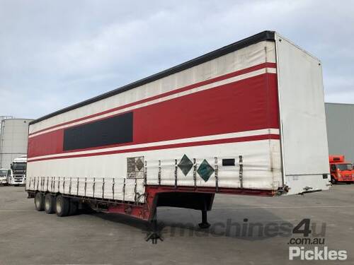 1998 Freighter ST3 Tri Axle Drop Deck Curtainside B Trailer