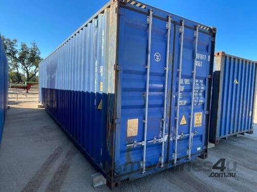 40' HIGH CUBE SHIPPING CONTAINER