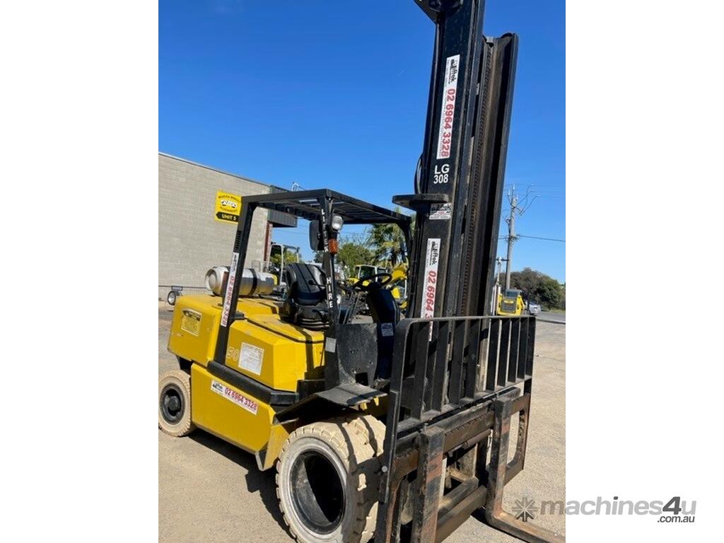 Used 2008 yale GLP50MH Counterbalance Forklifts in GRIFFITH, NSW