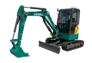LOVOL FR36F-U 3 Tonne Cab Excavator