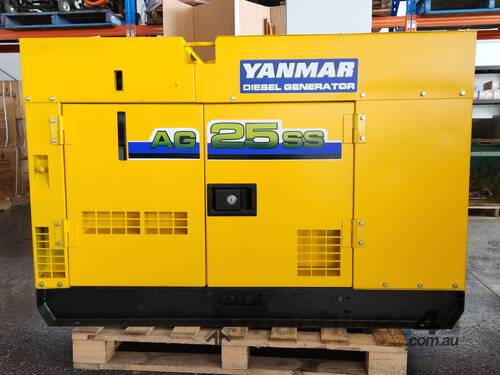 22 KVA YANMAR SILENCED 1500 RPM INDUSTRIAL DIESEL GENERATOR 