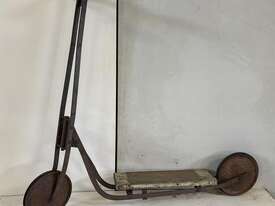 VINTAGE METAL & TIMBER SCOOTER - picture0' - Click to enlarge