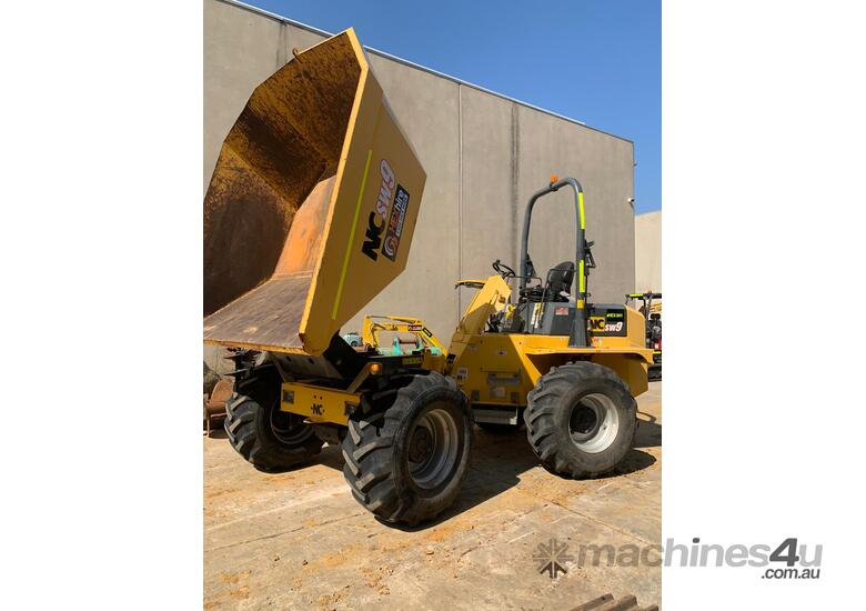 caption 2019 NCE Swivel Dumper 9T 4WD Diesel 1186 Hours