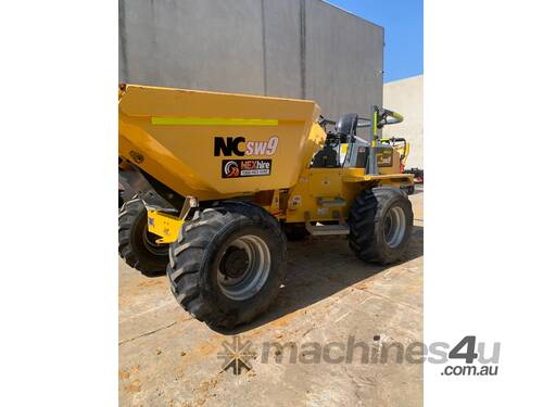 2019 NCE Swivel Dumper 9T 4WD Diesel 1186 Hours