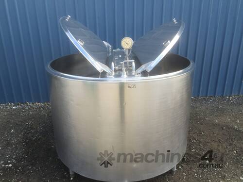 caption Stainless Steel Tank 2,200ltr - Dimple Jacketed