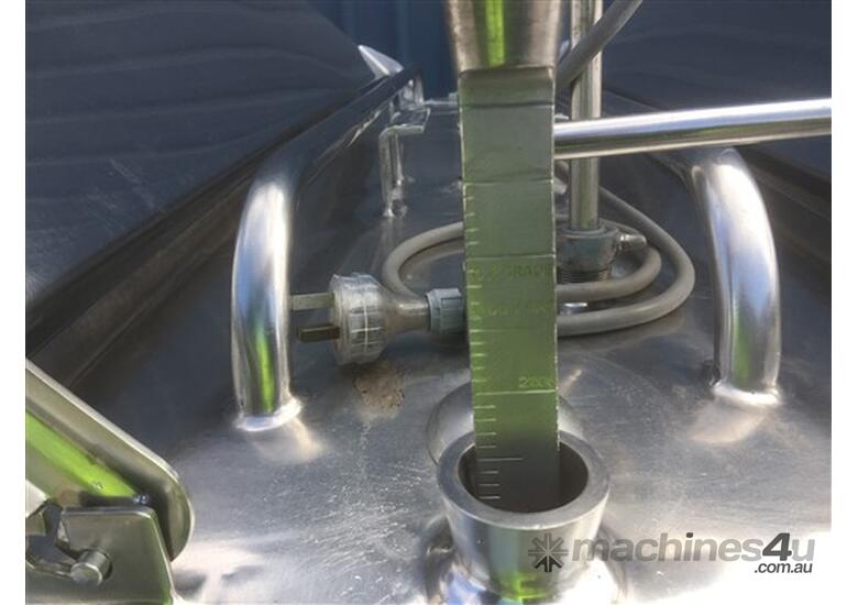 caption Stainless Steel Tank 2,200ltr - Dimple Jacketed