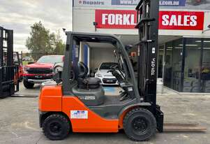 2018 Toyota 2.5 tonne forklift