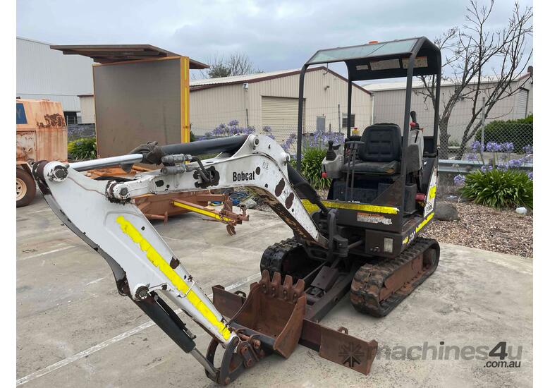 caption Bobcat 324M Excavator