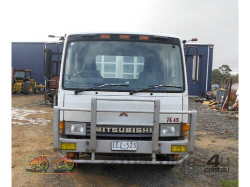 (7614) 1990 Mitsubishi FK-415 Tipping Tray Truck (Maryborough, VIC)