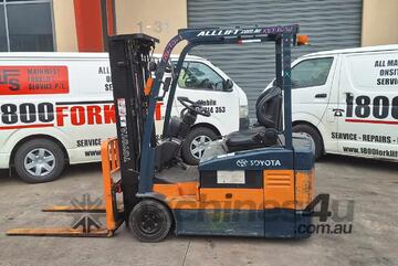 Toyota Forklift 7FBE18 Electric *Great for tight spaces* 3 stage mast - Lift Height 4.3m