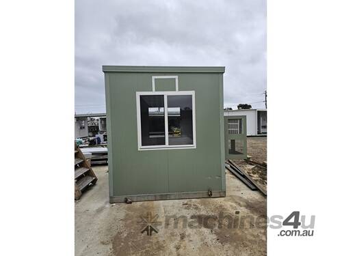 caption Auzbilt Guard House Portable Offices: 2.4m x 2.4m, For Sale