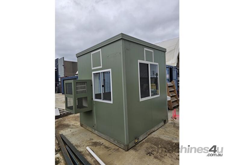 caption Auzbilt Guard House Portable Offices: 2.4m x 2.4m, For Sale